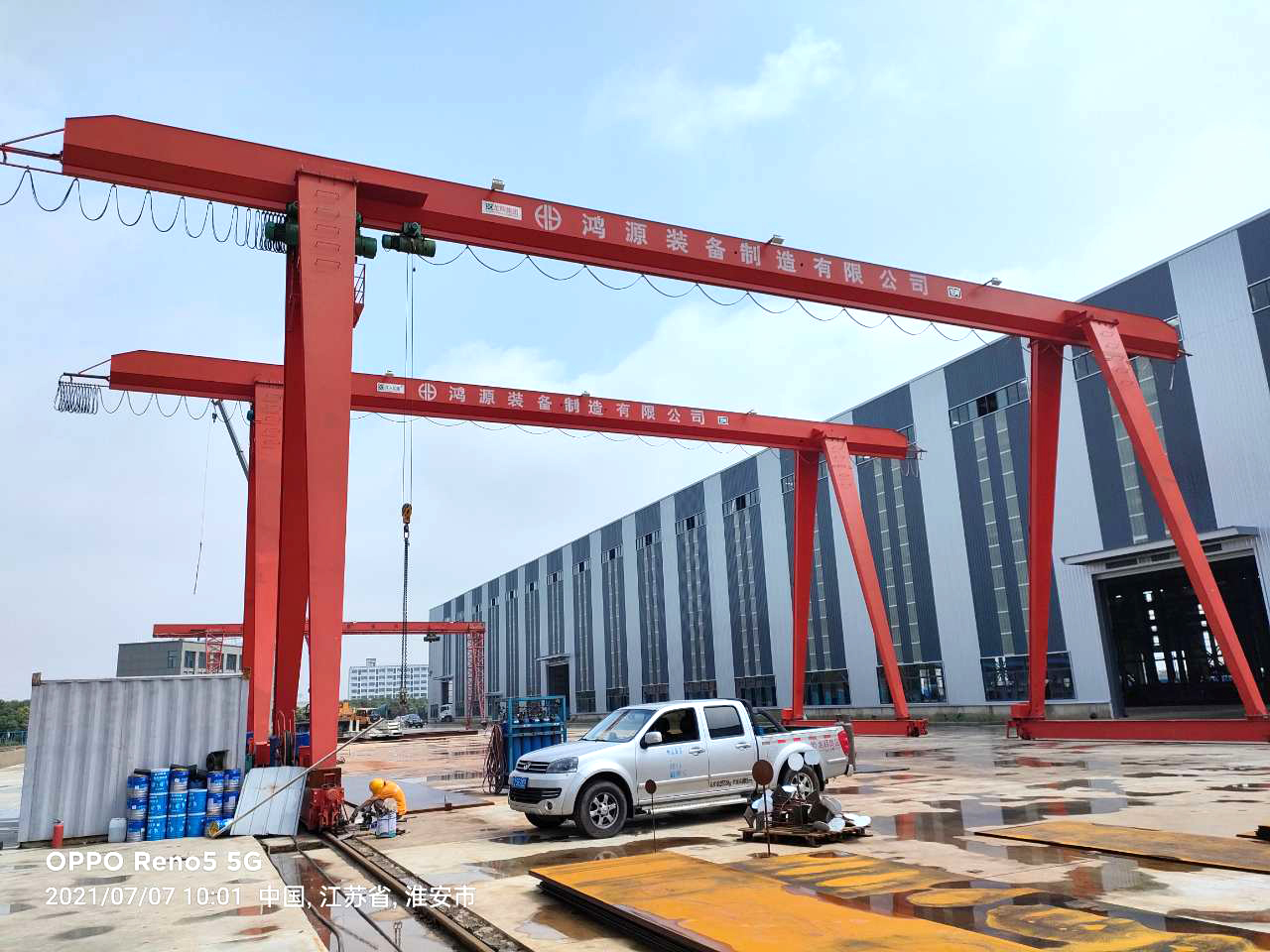 MH/MHE型電動(dòng)葫蘆門式起重機(jī)